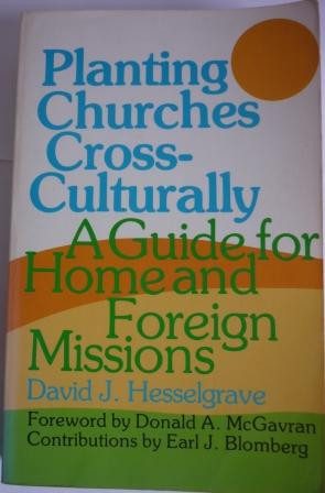 Planting Churches Cross-Culturally