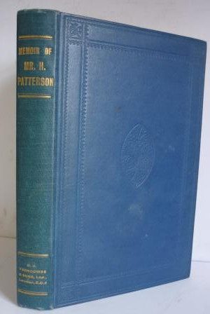 Memoir of Mr H Patterson
