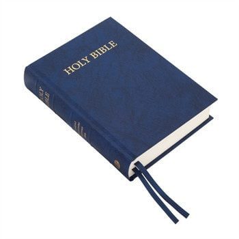 KJV Compact Westminster Reference Bible, Blue hardback