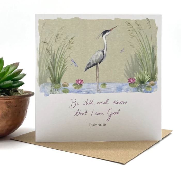 Be still - Notecard