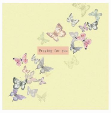 Praying for You Card