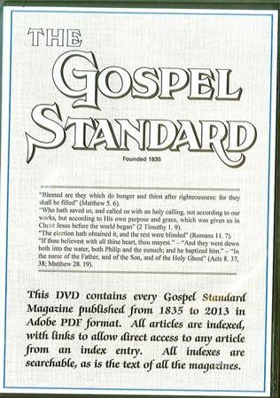 The Gospel Standard 1835-2013 (DVD)
