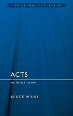 Acts - Witnesses to Him