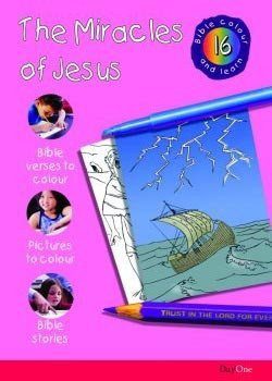 Bible Colour & Learn - Miracles of Jesus