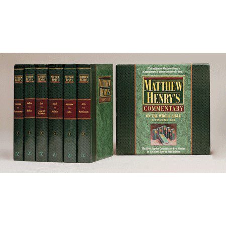 Bible Commentary (6 vol set)