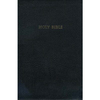 The King James Study Bible Black Bonded Leather