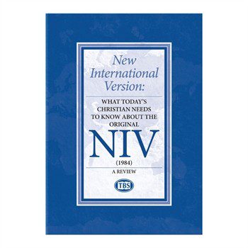 What today's Christian needs to know about the New International Version