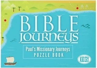 Bible Journeys Puzzle Book - Paul's Missionary Journeys